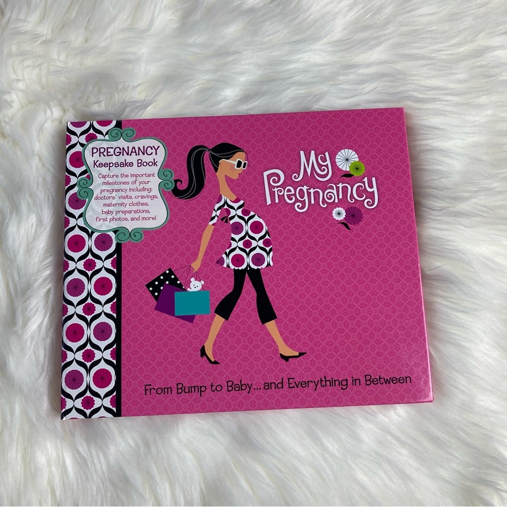 My Pregnancy Keepsake Book Pink New